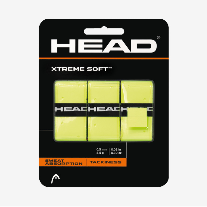 Overgrips Head Extreme Soft Amarillo