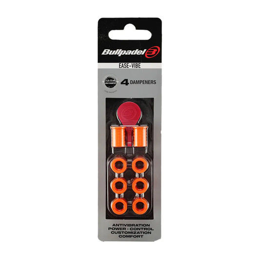 Antivibradores Bullpadel Ease Vibe Naranja - CenterSportLine