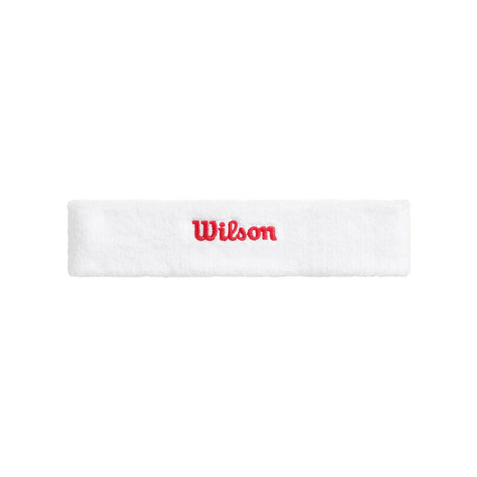 Cinta Wilson Terry Logo Blanco - CenterSportLine