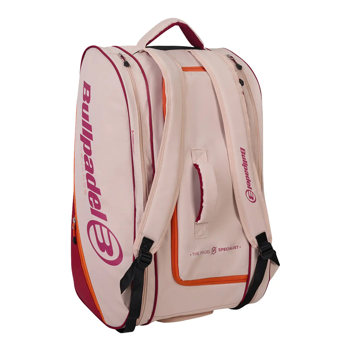 Paletero Bullpadel BPP26014 Advance Beige/Rosa - CenterSportLine