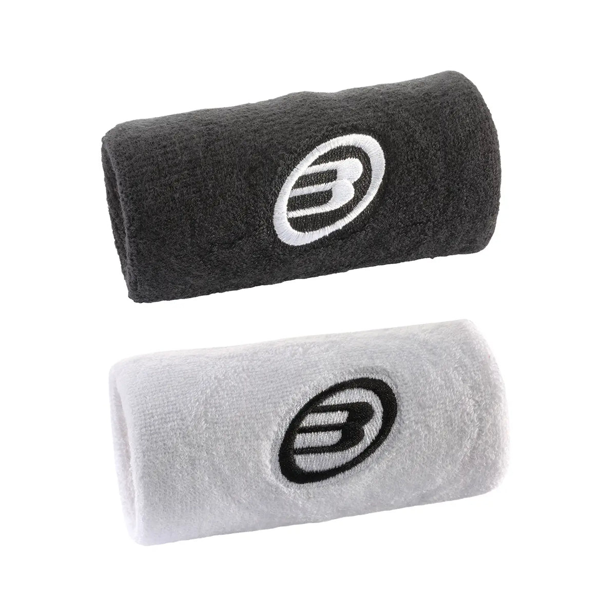 Muñequeras Bullpadel BPMU262 Blanco/Negro - CenterSportLine