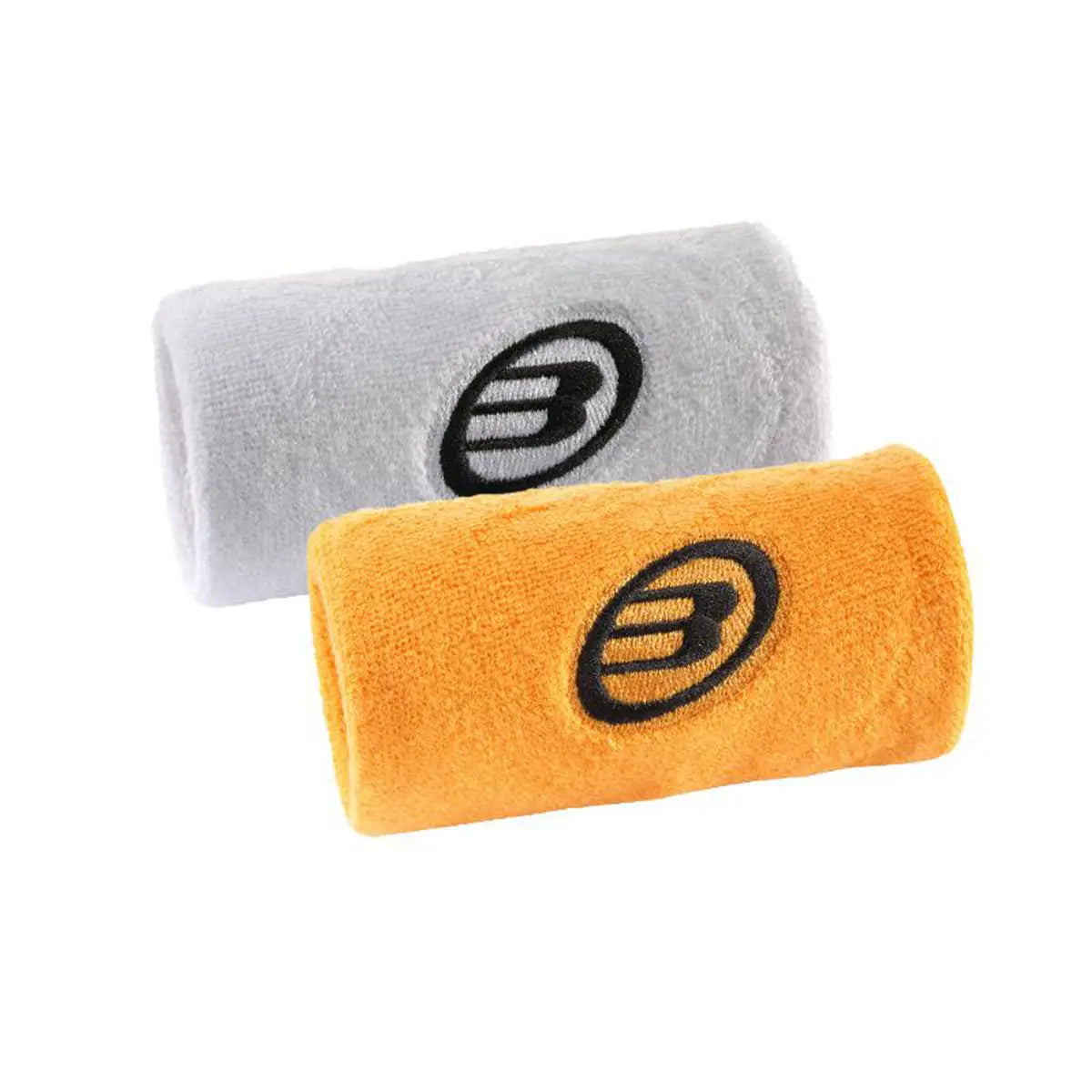Muñequeras Bullpadel BPMU262 Blanco/Naranja - CenterSportLine