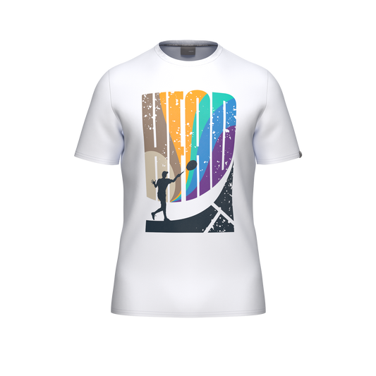 Camiseta Head Vision Blanco/Multicolor 2026