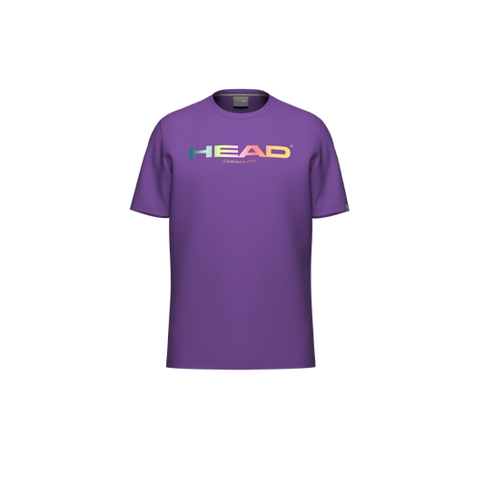 Camiseta Head Raimbow Morado 2026