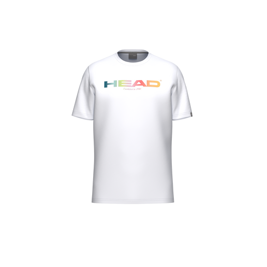 Camiseta Head Raimbow Blanco 2026