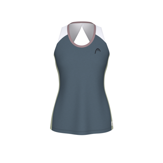 Camiseta Tirantes Head Petite Play Tech Azul Marino 2026
