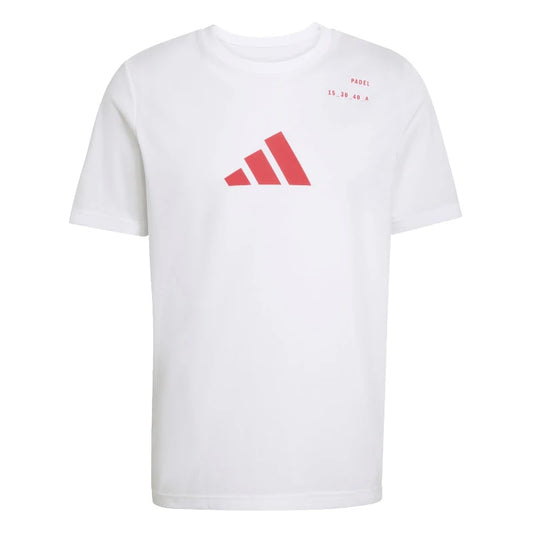 Camiseta Adidas M Padel Cat G T White
