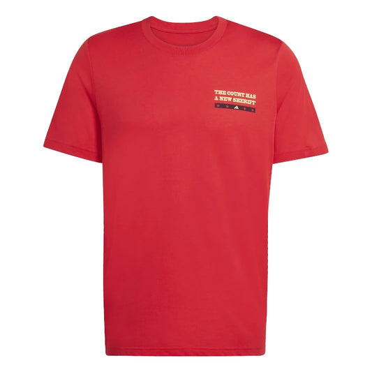 Camiseta Adidas Padel Wanted Red 2026