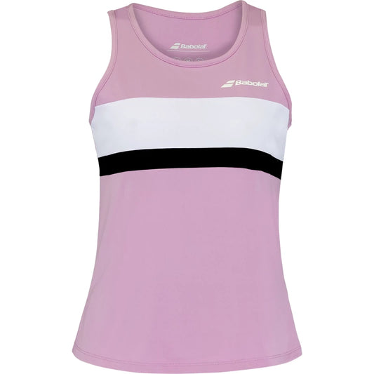Camiseta Babolat Padel Tank Mujer Rosa 2025