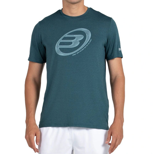 Camiseta Bullpadel Lande Verde Oscuro Vigore 2025