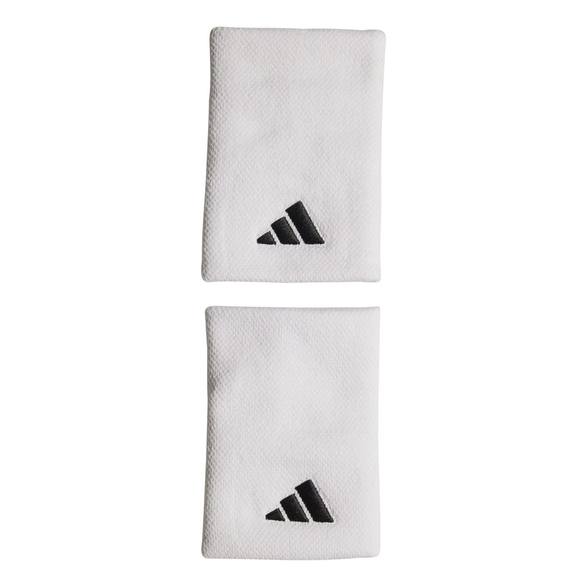 Muñequera Adidas Tennis Wb L Blanco Logo Negro - CenterSportLine
