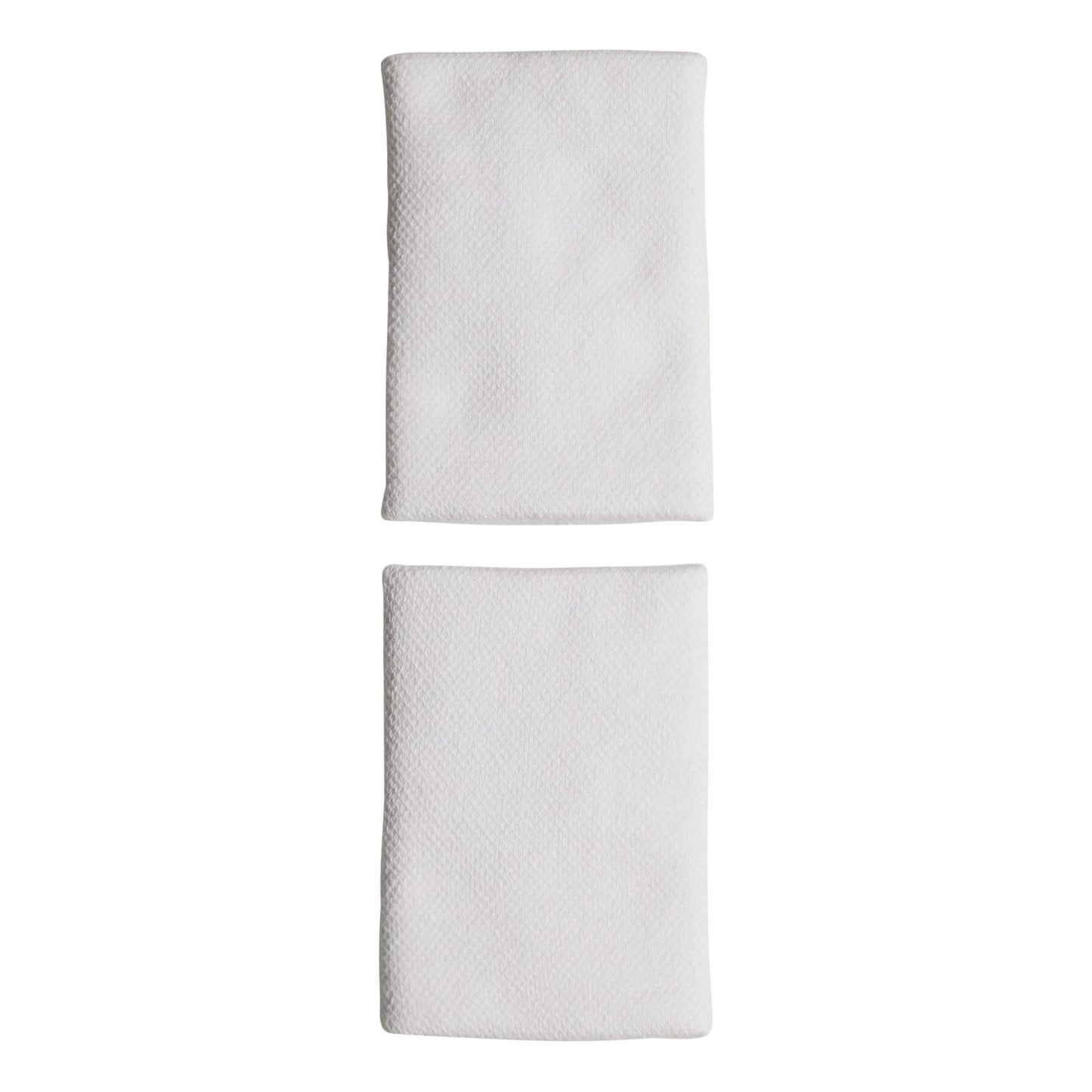 Muñequera Adidas Tennis Wb L Blanco Logo Negro