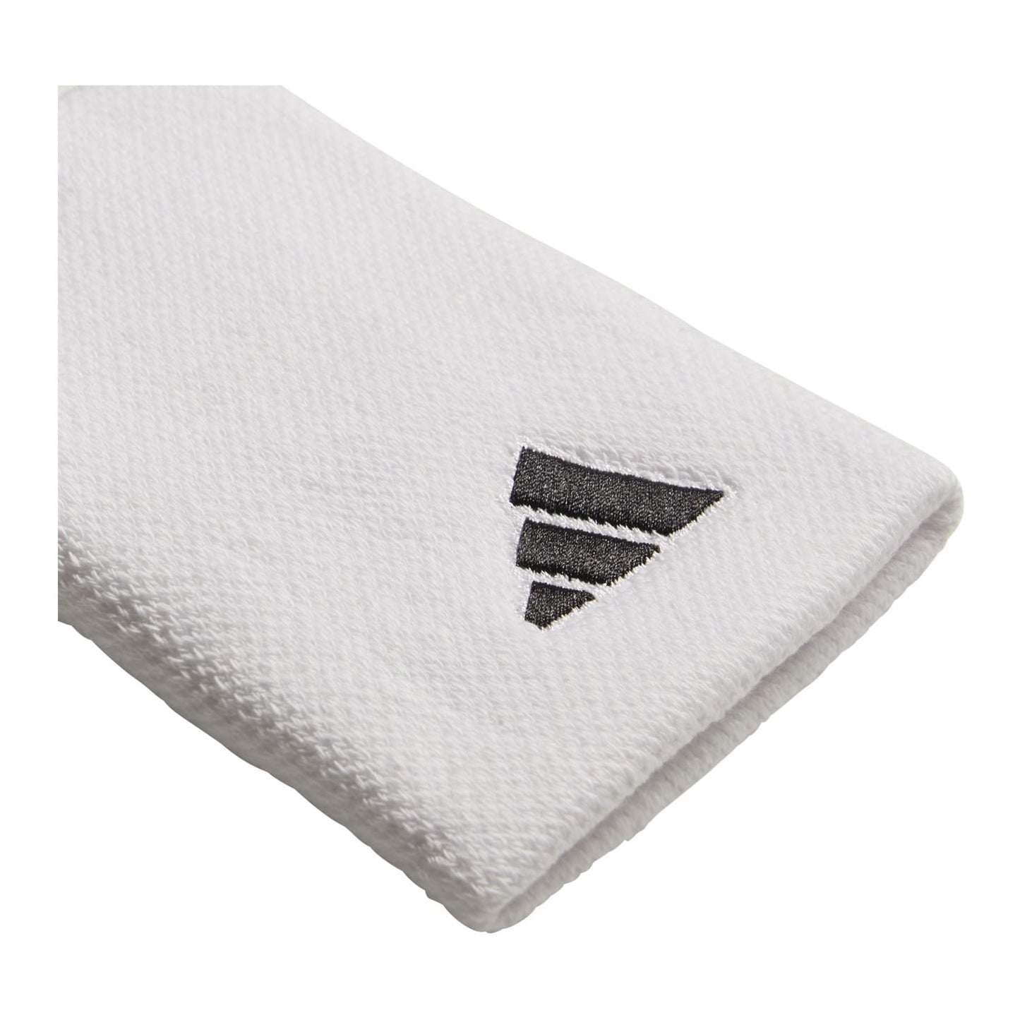 Muñequera Adidas Tennis Wb L Blanco Logo Negro