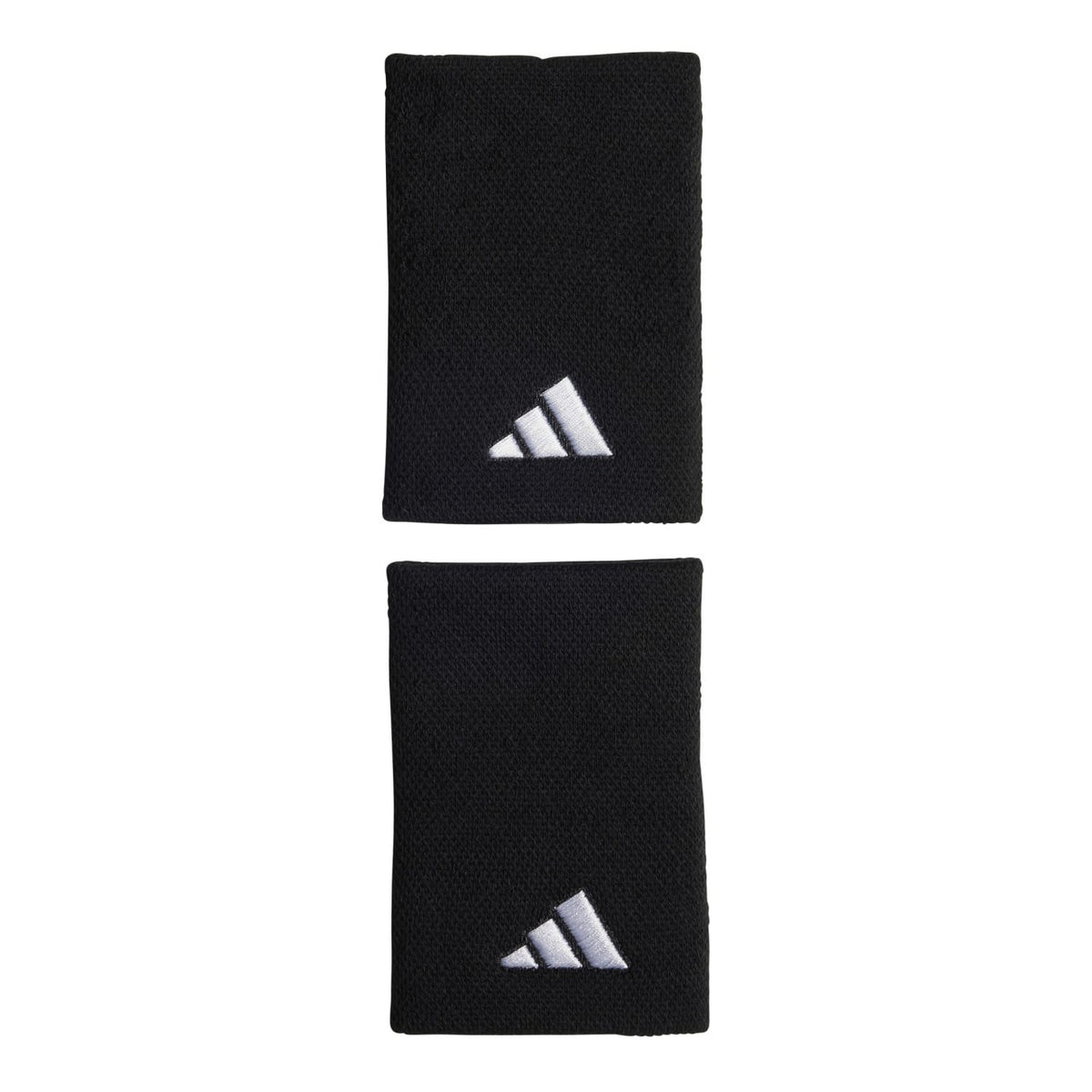 Muñequera Adidas Tennis Wb L Negro Logo Blanco - CenterSportLine