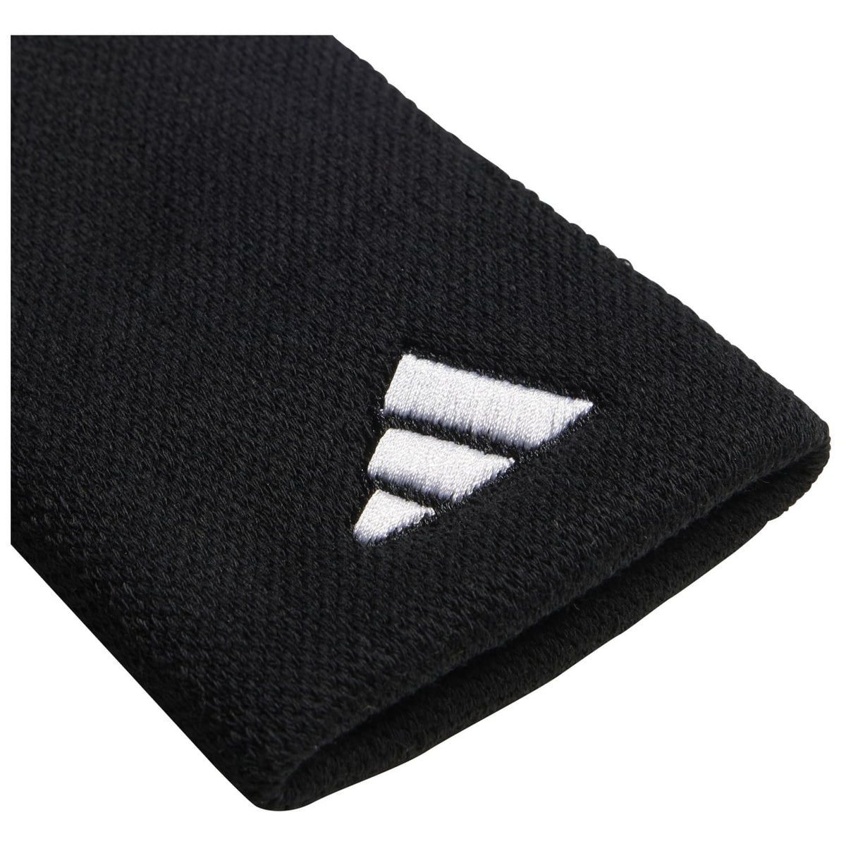 Muñequera Adidas Tennis Wb L Negro Logo Blanco - CenterSportLine