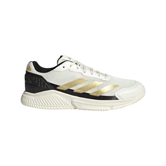 Zapatillas Courtquick Padel M Blanco/Negro/Oro 2026