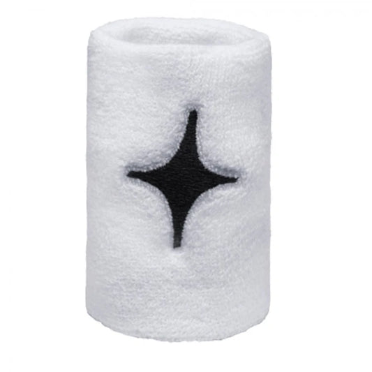 Muñequera Starvie Blanca Star Negro
