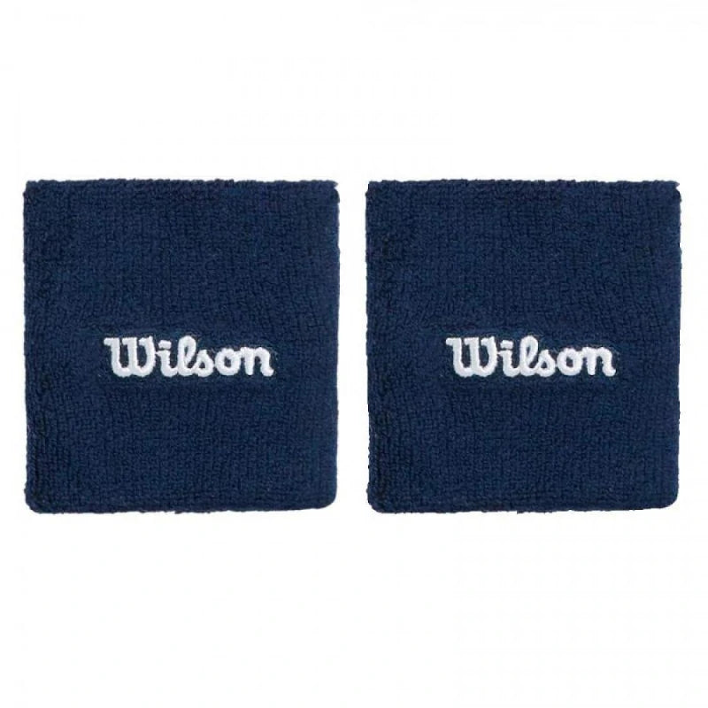 Muñequeras Wilson Azul Marino