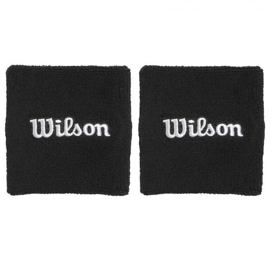 Muñequeras Wilson Negras