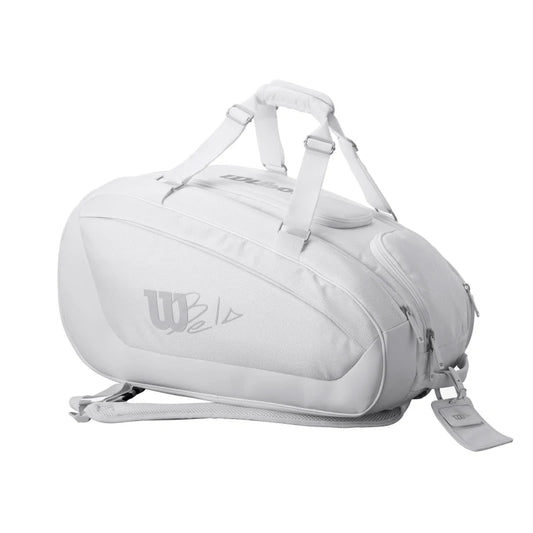 Paletero Wilson Bela Super Tour Padel Blanco