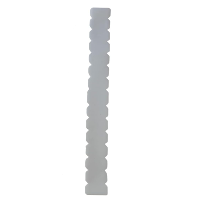 Pack 50 Protector De Padel Trasparente Liso Dentado