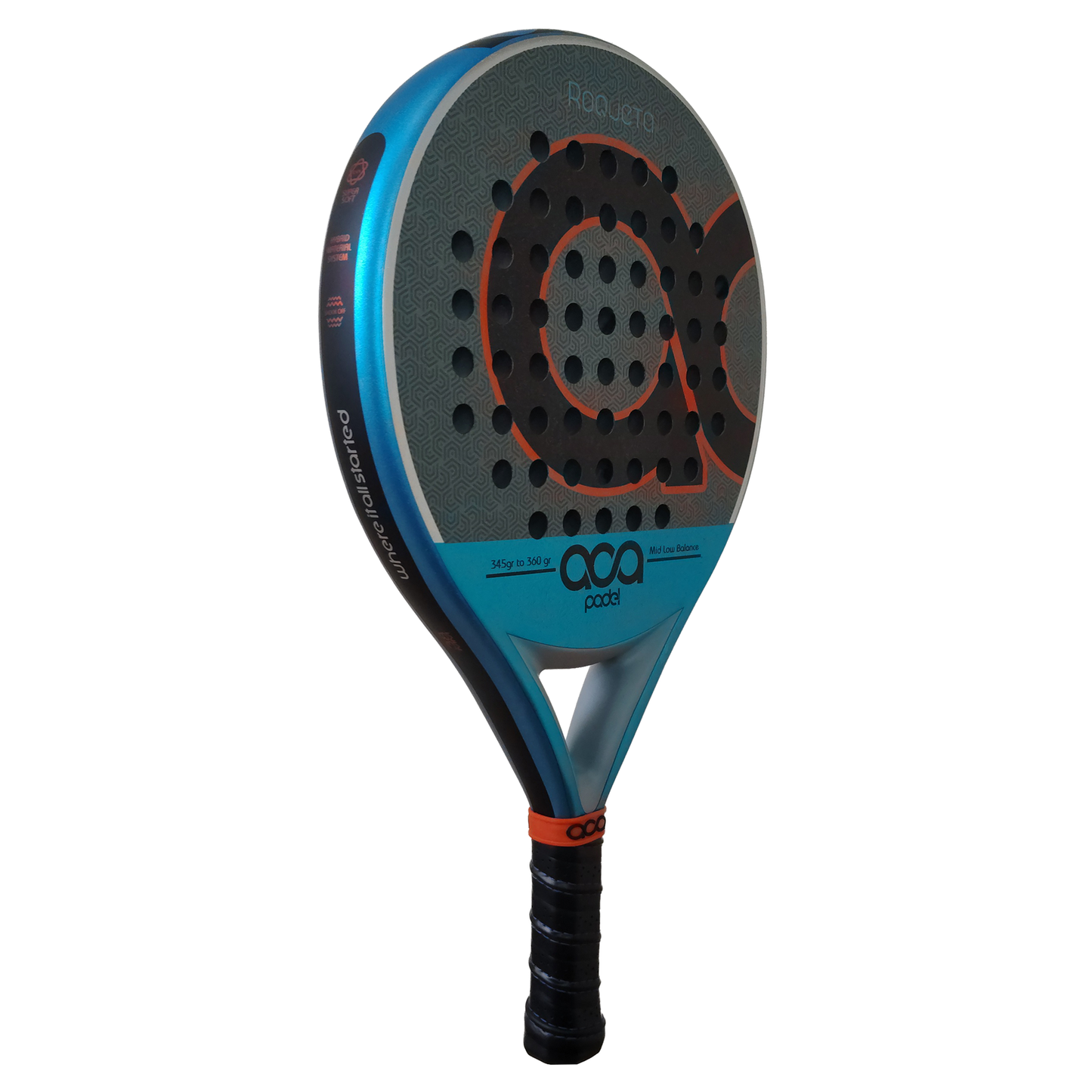 Aca Padel Roqueta Azul/Naranja 2026