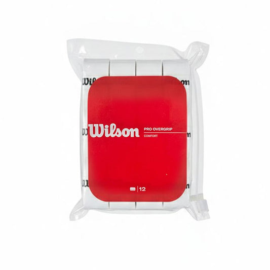 Blister 12 Overgrips Wilson Pro Comfort Blanco - CenterSportLine