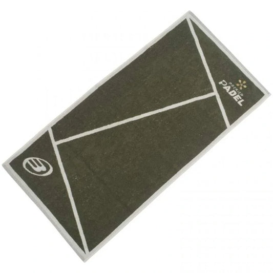 Toalla Bullpadel Premier Padel 100×50 Kaki/Crudo