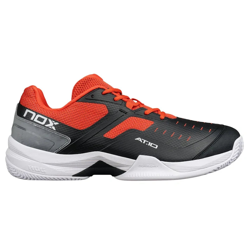 Zapatillas Nox AT10 Pro Negro/Rojo