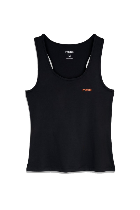 Camiseta Tirantes Nox Mujer Team Negro 2026