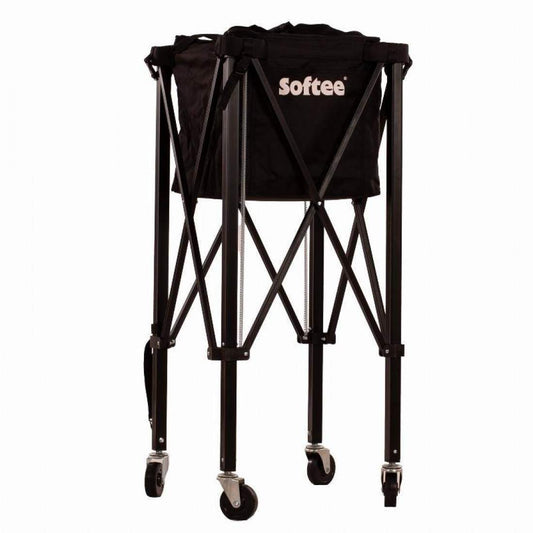 Carro Portapelotas Softee Negro - CenterSportLine