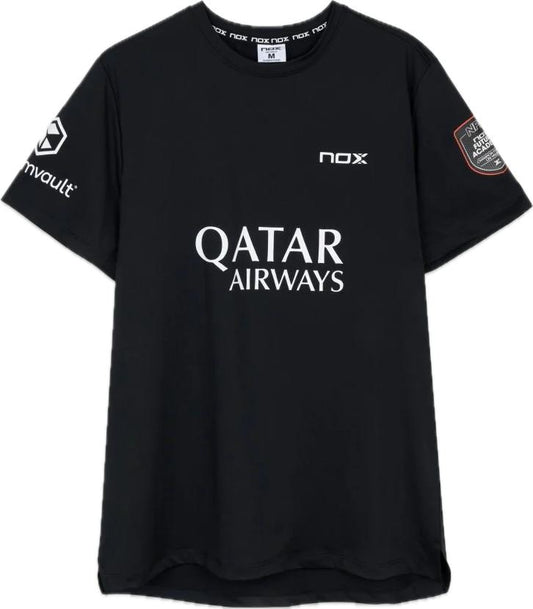 Camiseta Sponsors Nox Agustin Tapia 2026 Negro