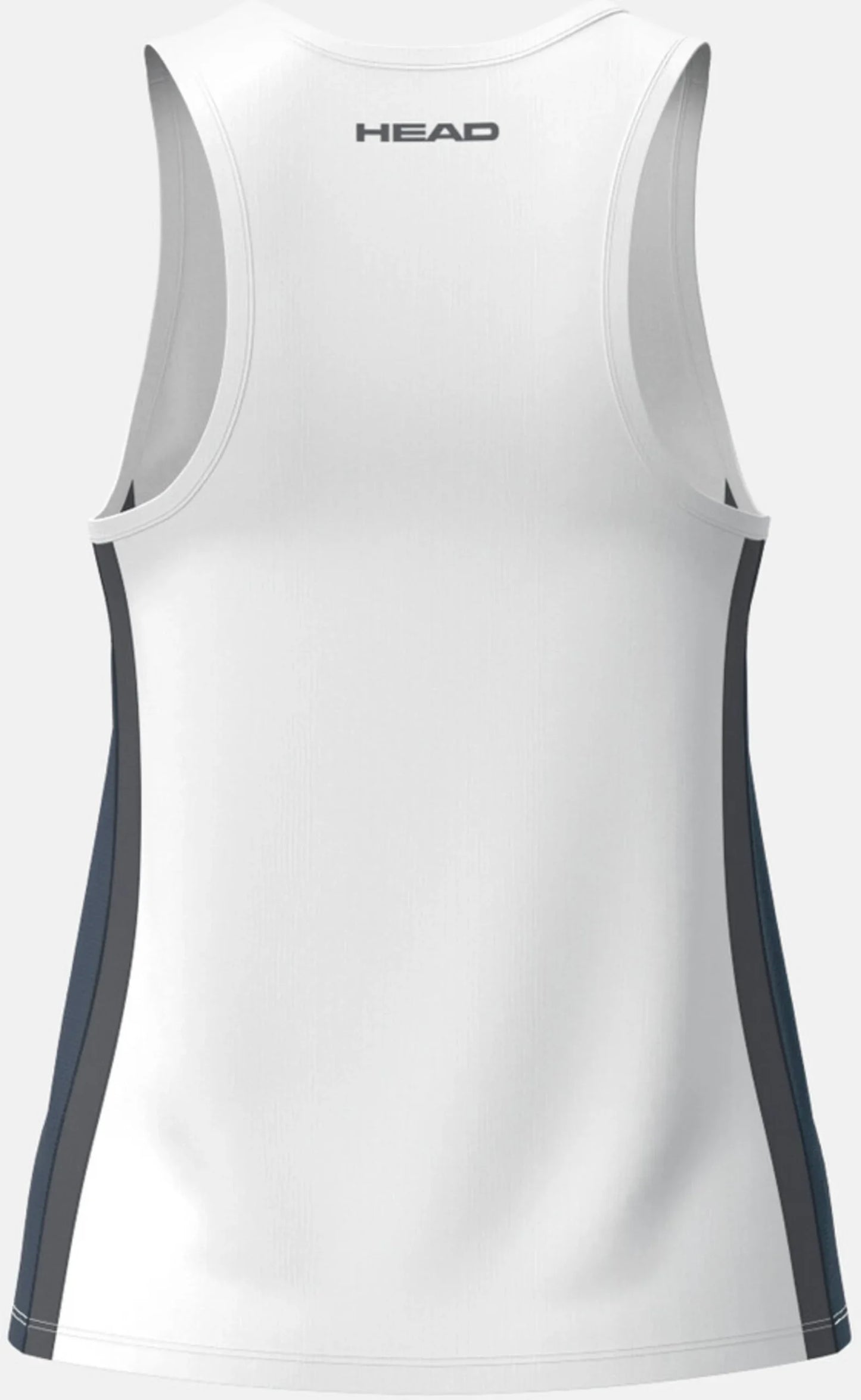 Camiseta Tirantes Head Club 25 Tech Blanco/Azul Marino