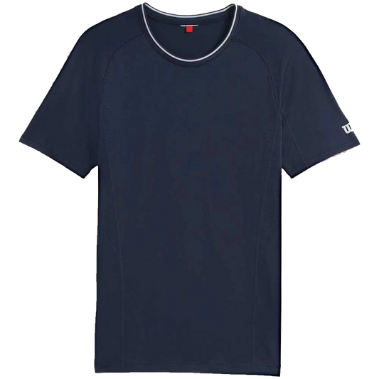 Camiseta Wilson M Team Seamless Crew Classic Navy